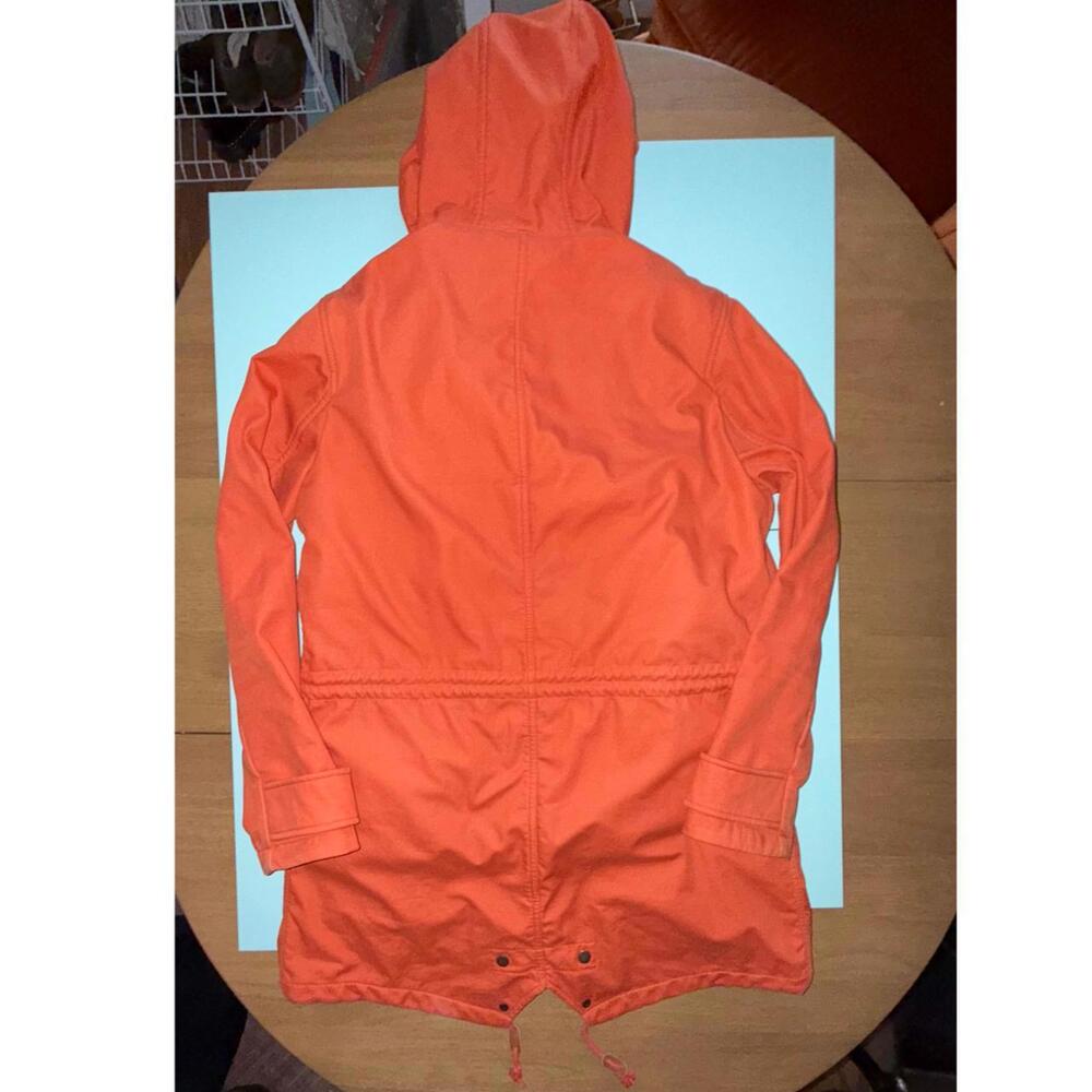 GQ Todd Snyder x Gap Orange Pulp Cadet Parka Small - Picture 3 of 8